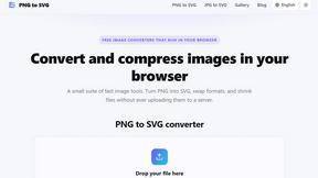 PNG to SVG - product for Design Tools